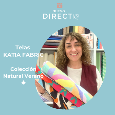 Las telas de KATIA FABRIC más bonitas y nuevos tejidos de lino en la Colección NATURALS