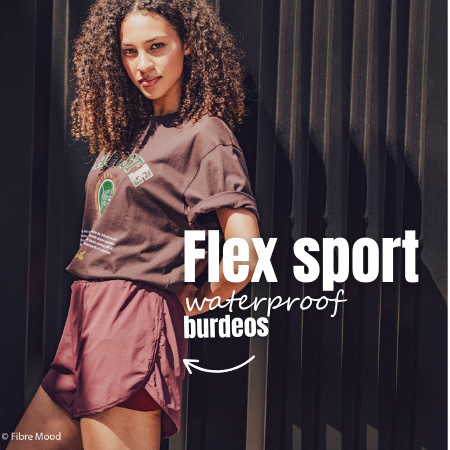 Tela Flex sport burdeos