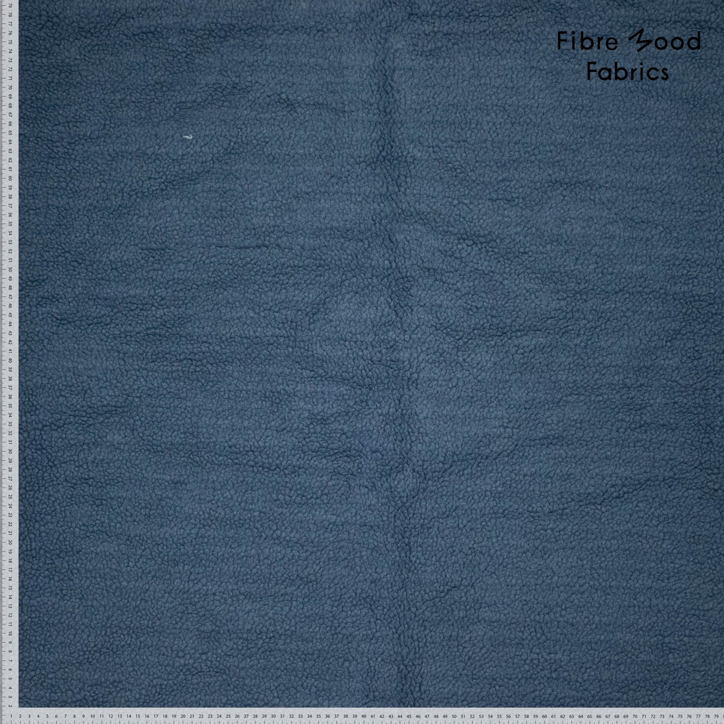 Tejido Sherpa azul marino