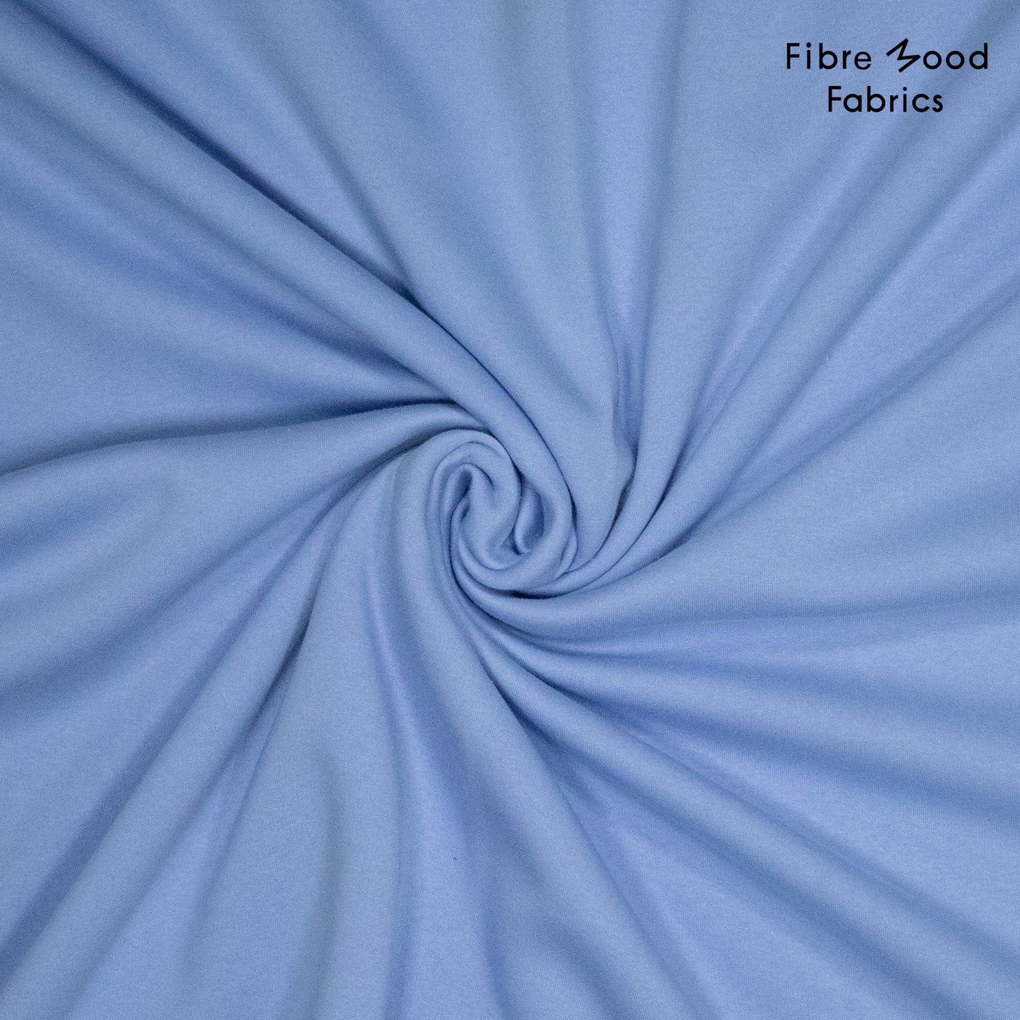 Sudadera afelpada algodón orgánico azul