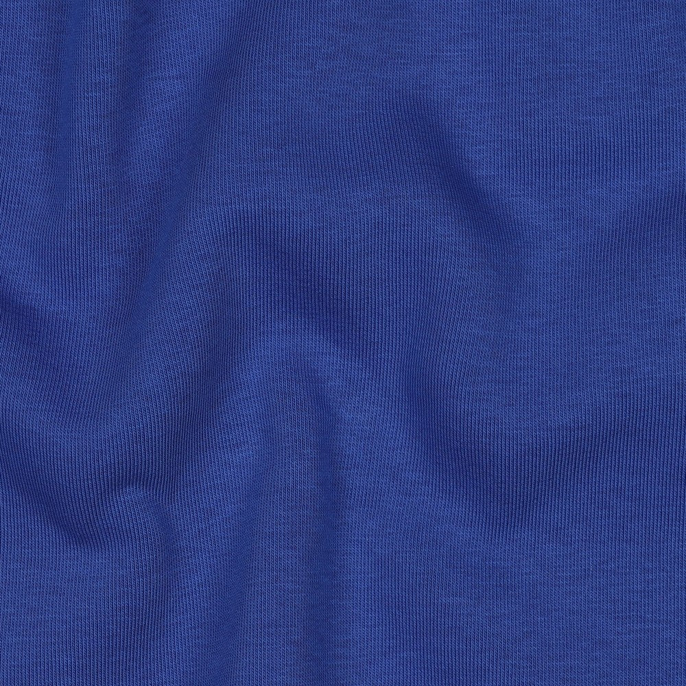 Sudadera jogging afelpada azul cobalto