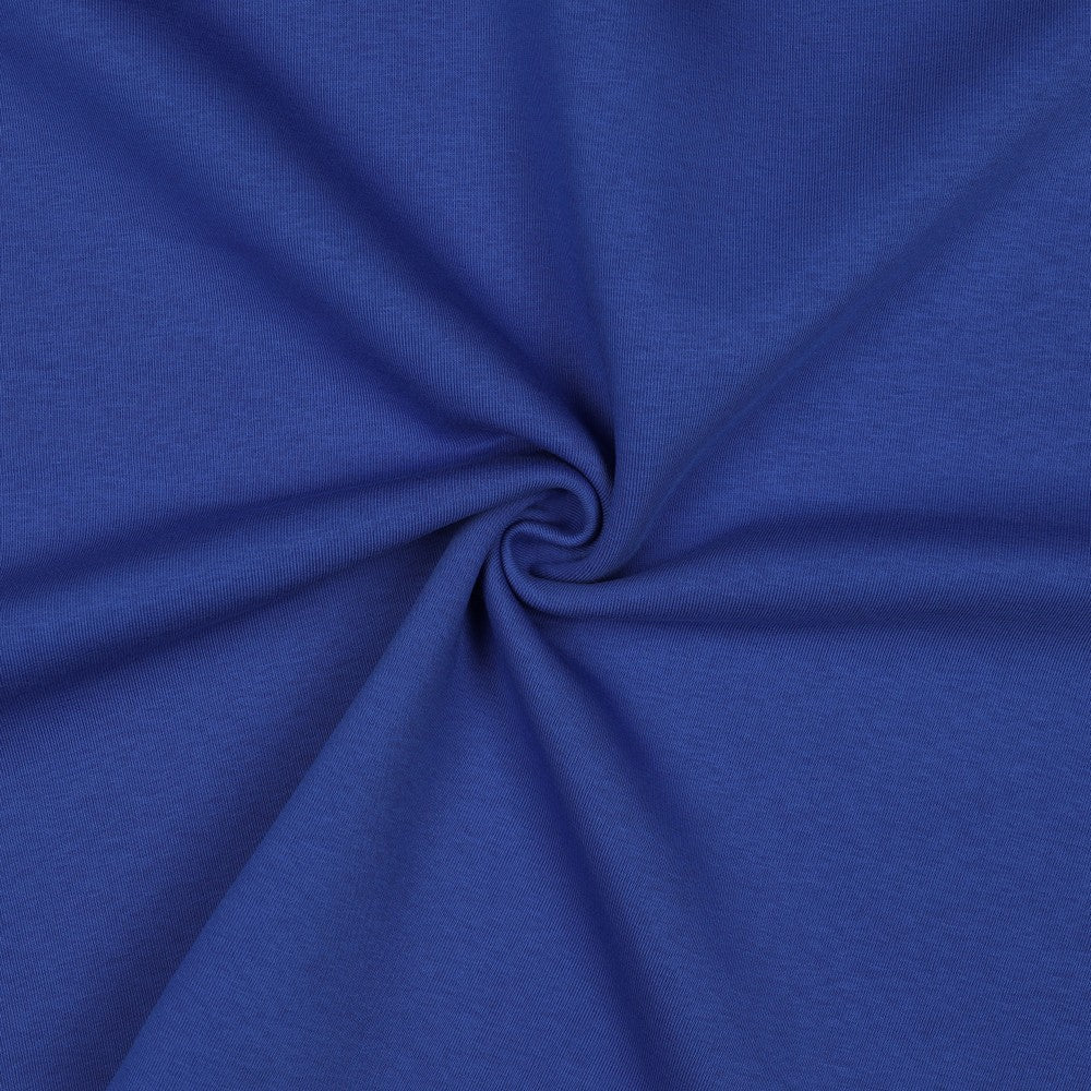 Sudadera jogging afelpada azul cobalto