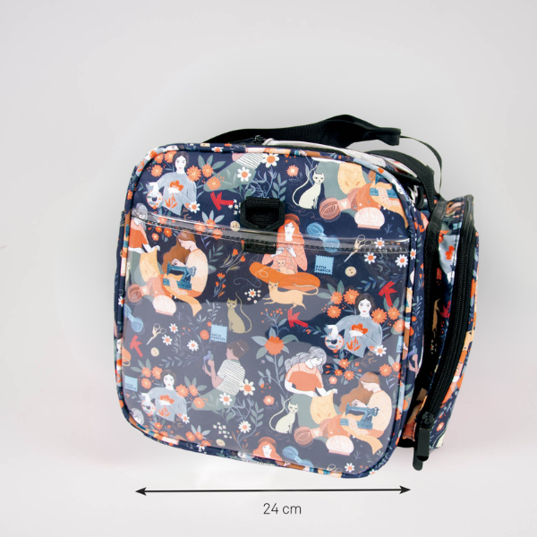 Bolsa costura Lady Desidia azul