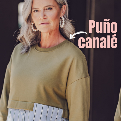 Tela punto soft sweat verde pepinillo