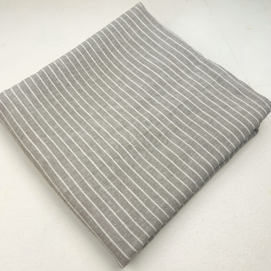 *RETAL* Lino y viscosa de rayas 140x165 cm