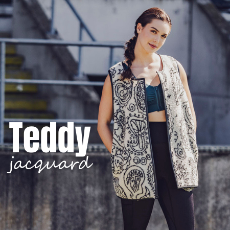 Tejido Teddy Jacquard