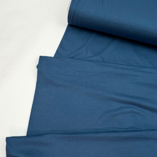 Viscosa Jersey azul acero
