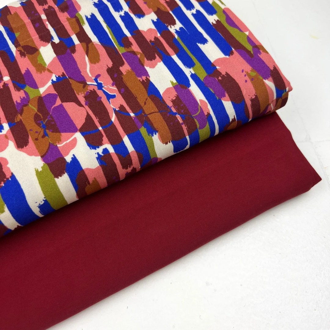 Tela viscosa tencel rumba red 200 gr