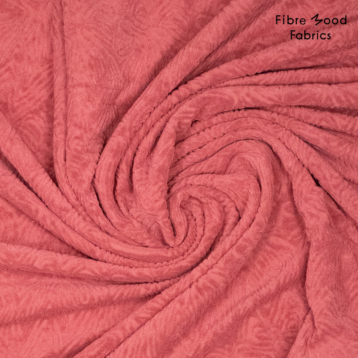 Punto jacquard algodón coral empolvado