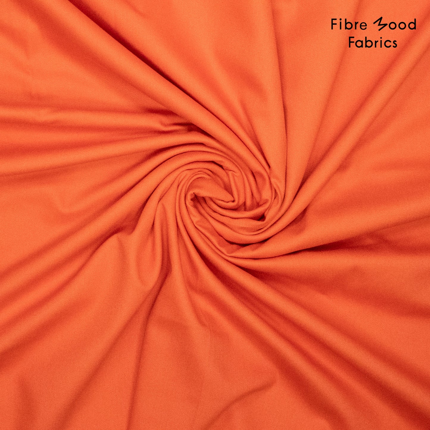 Twill algodón naranja