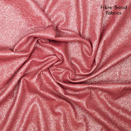 Metallic Crackle Soft Vegan rojo oscuro