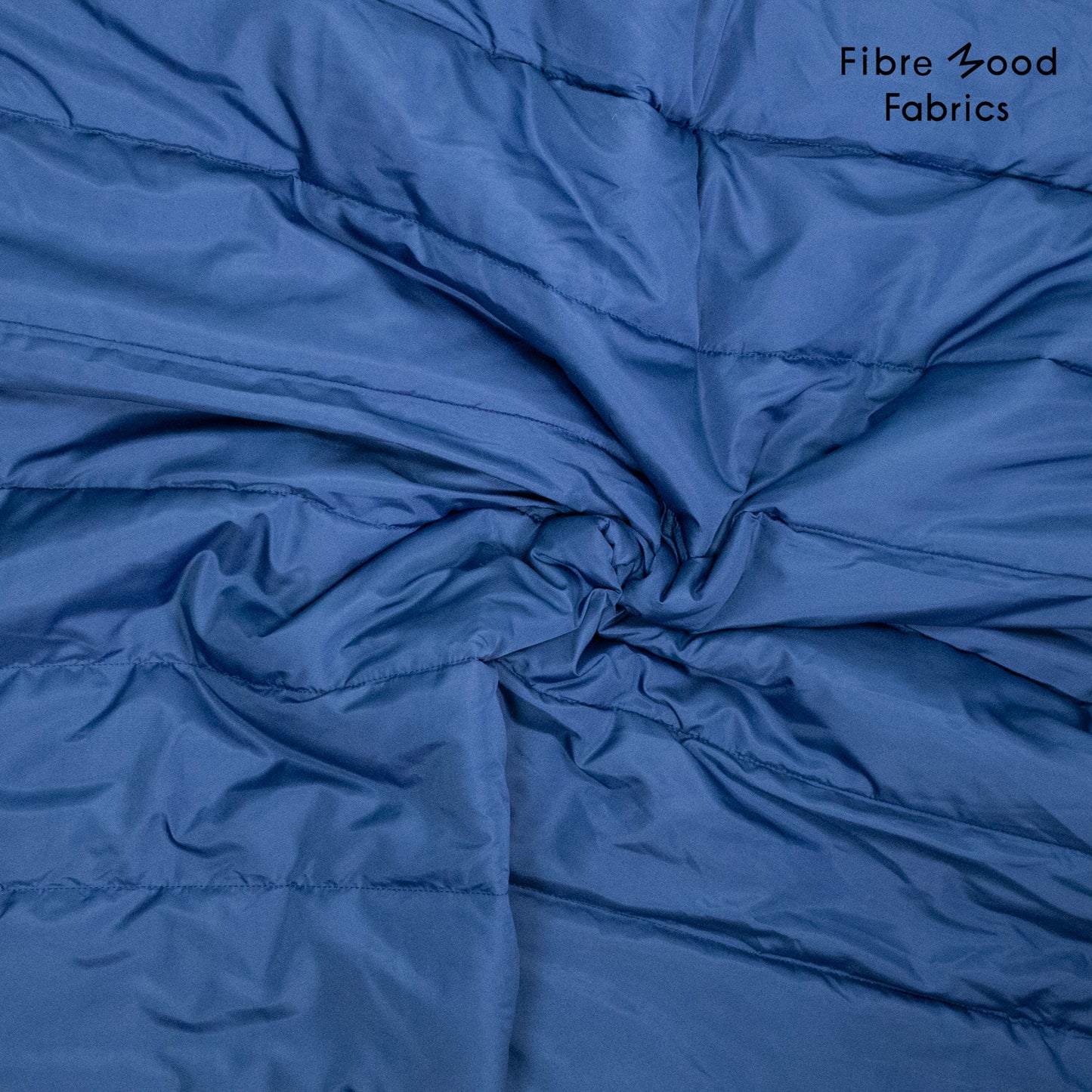 Acolchado impermeable azul eléctrico