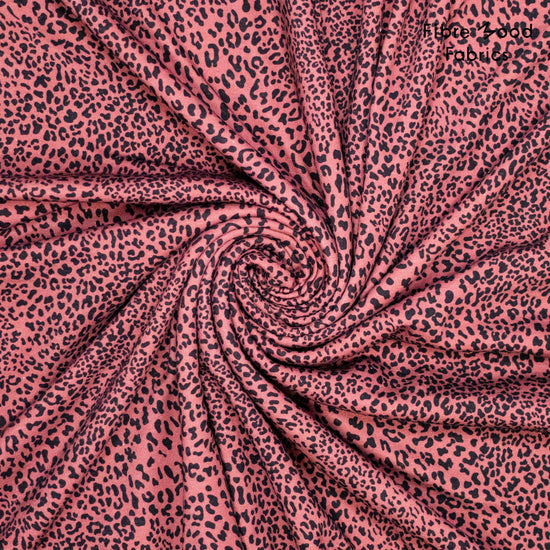 Sudadera afelpada animal print