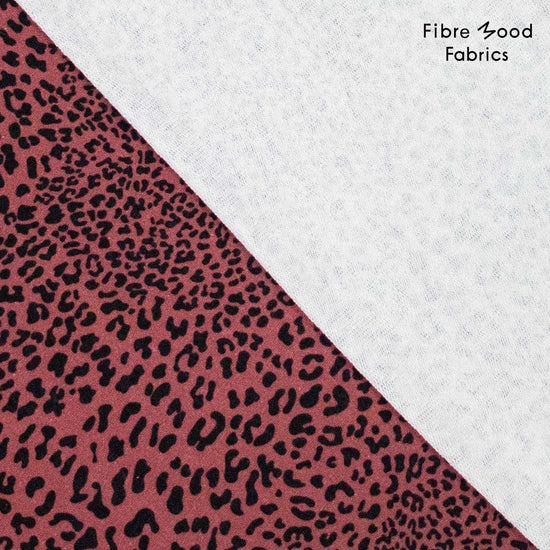 Sudadera afelpada animal print