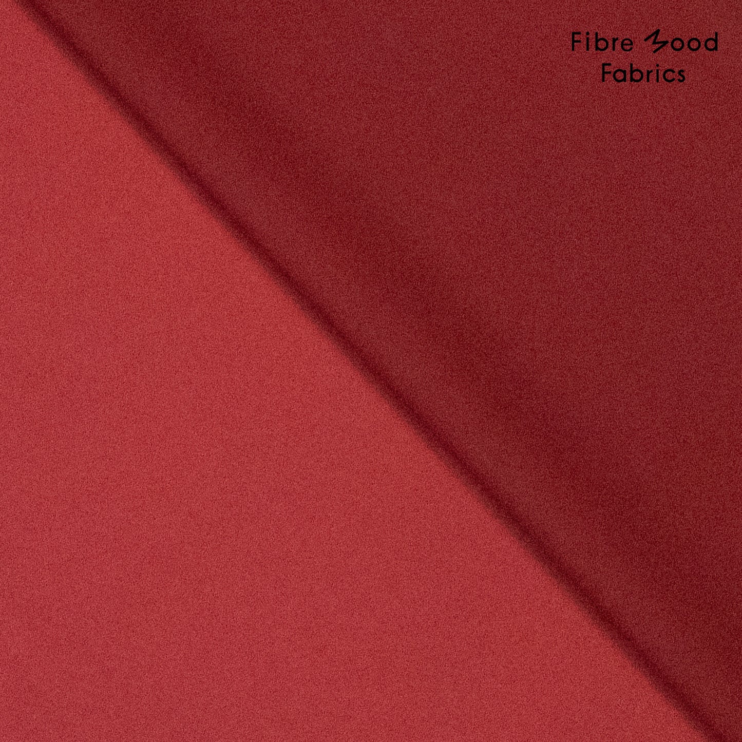 Viscosa satinada elástica rojo rubí