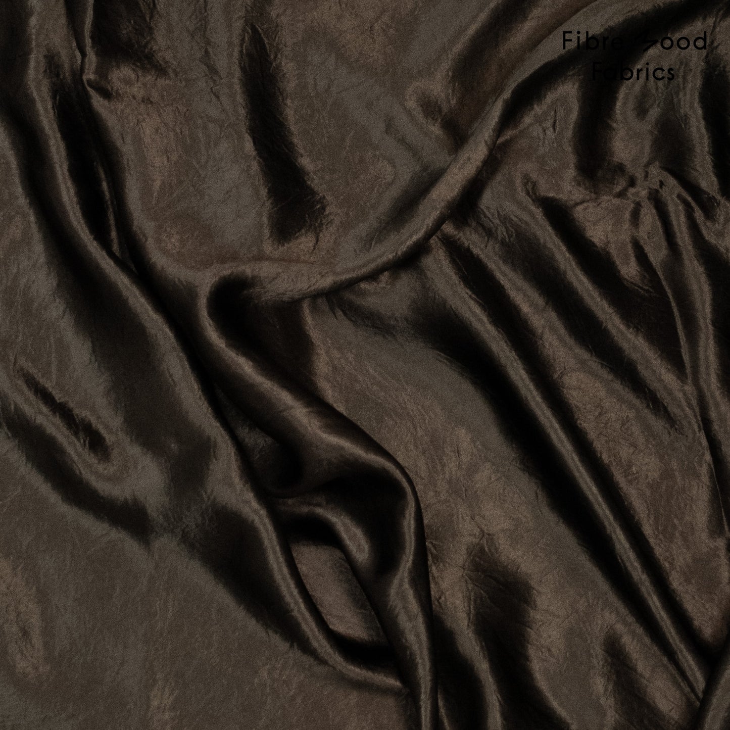 Satén couture efecto seda chocolate