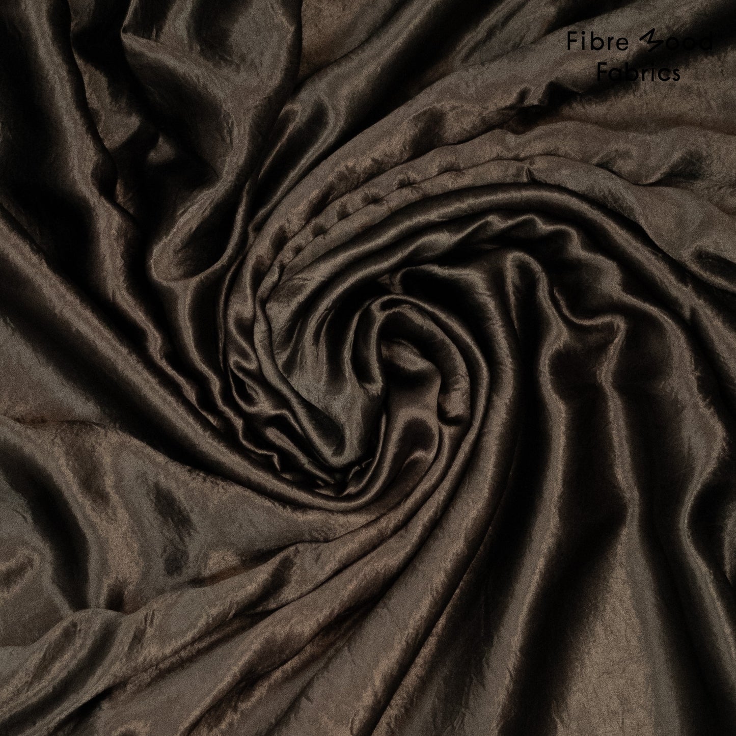 Satén couture efecto seda chocolate