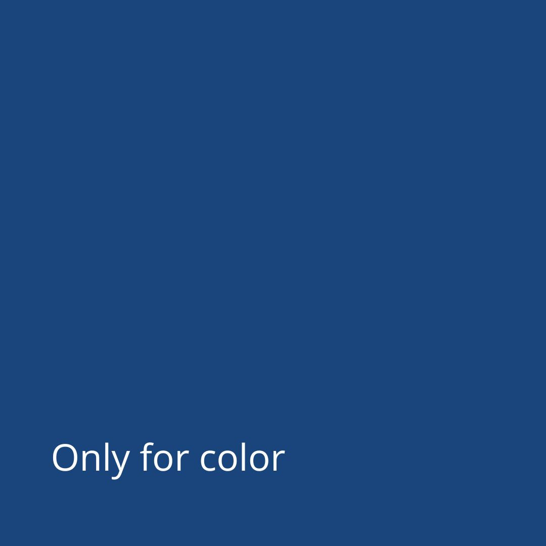 Puño canalé tubular 2x2 azul cobalto