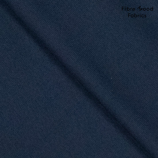 Tela punto soft sweat azul oscuro