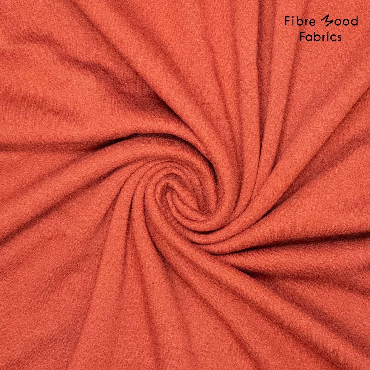 Sudadera afelpada algodón orgánico rojo oscuro