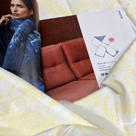 *CORTE* Bufanda acolchada Elmo 165x60 cm