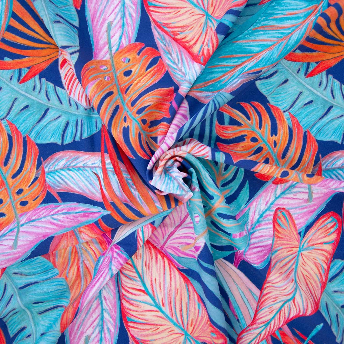 Lycra de bañador Tortoise Leaves