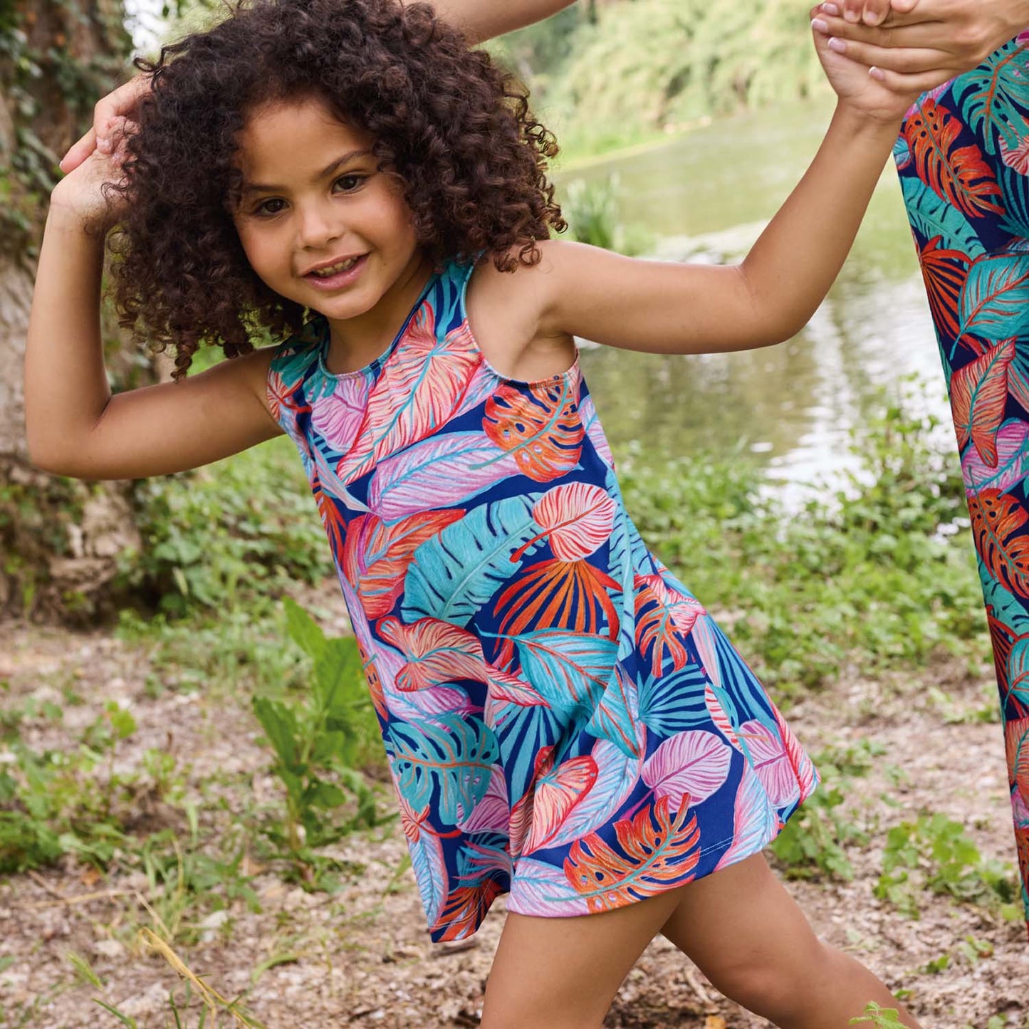 Lycra de bañador Tortoise Leaves