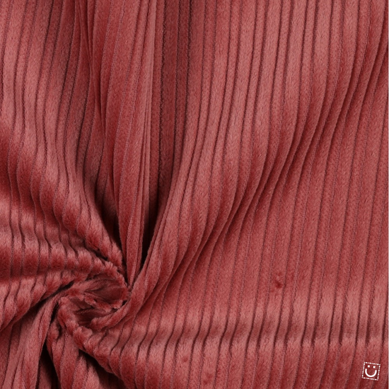 *RETAL TARA* Pana rosa 100% algodón 145x90 cm