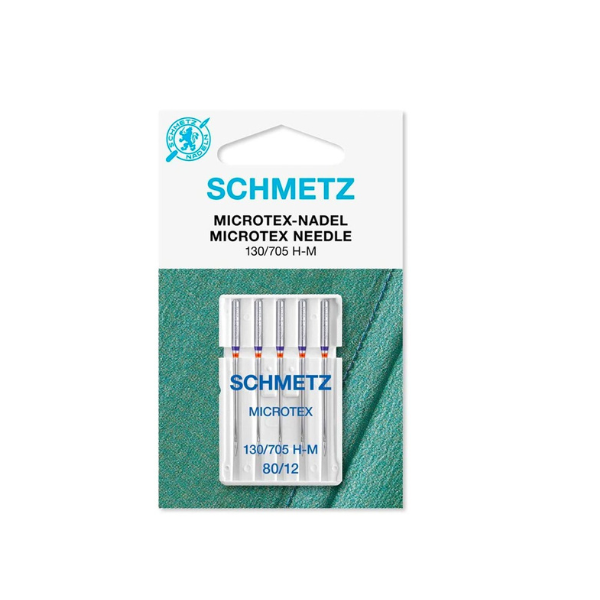 Aguja Microtex Schmetz