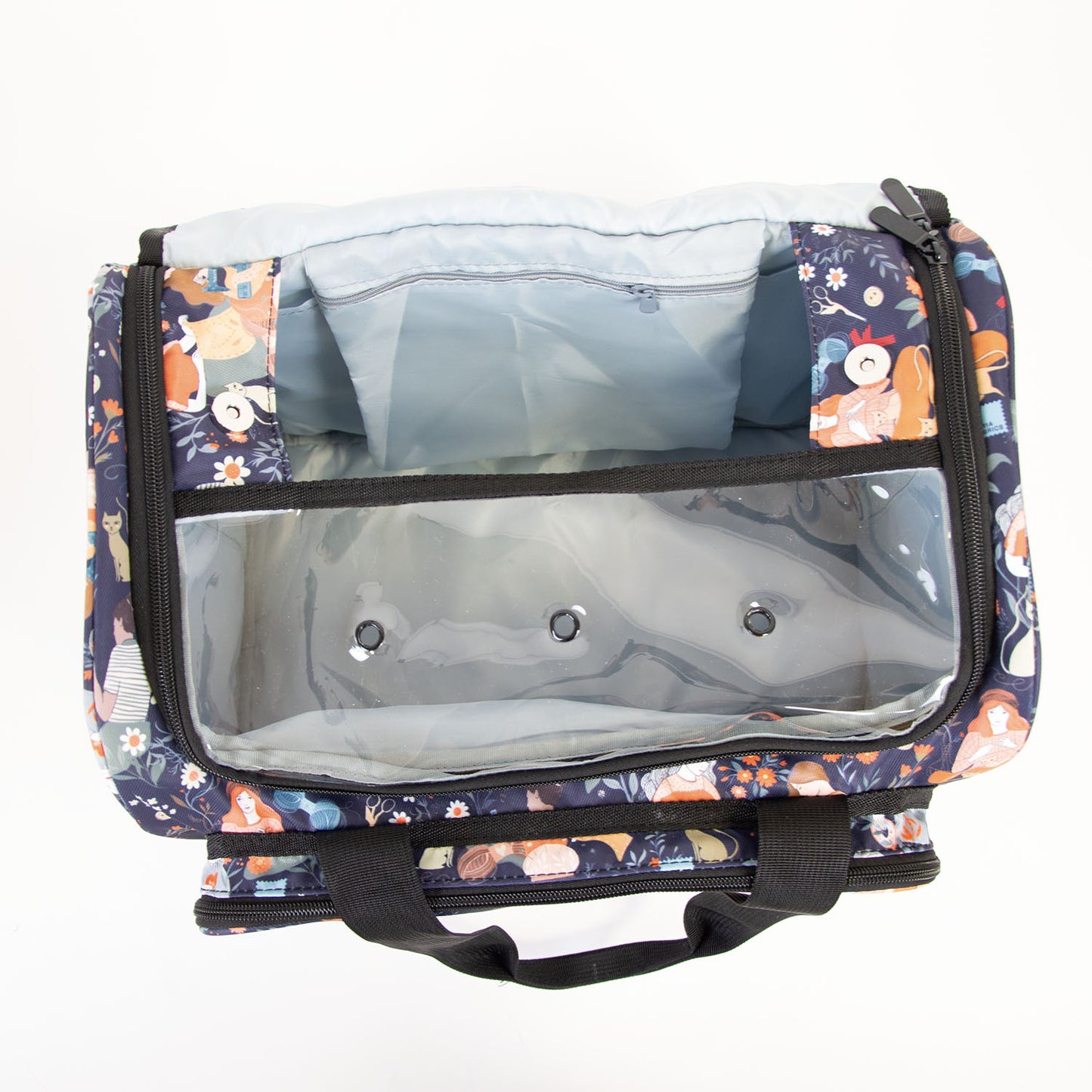 Bolsa costura Lady Desidia azul