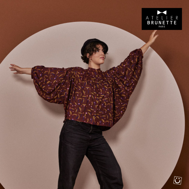 La Blouse / Patrón en papel Atelier Brunette