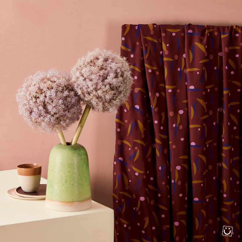 Tela Viscosa “Java Rust” Atelier Brunette