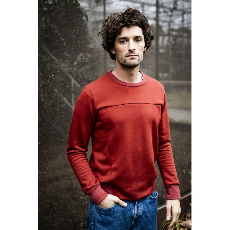 patrón en pdf hombre #calvin sudadera