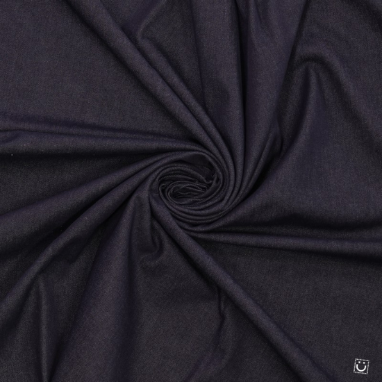 Denim algodón elástico índigo muy oscuro 10.8oz