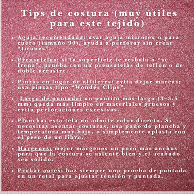 Metallic Crackle Soft Vegan rojo oscuro