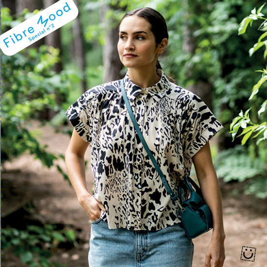 *OFERTA* Batista verde animal print