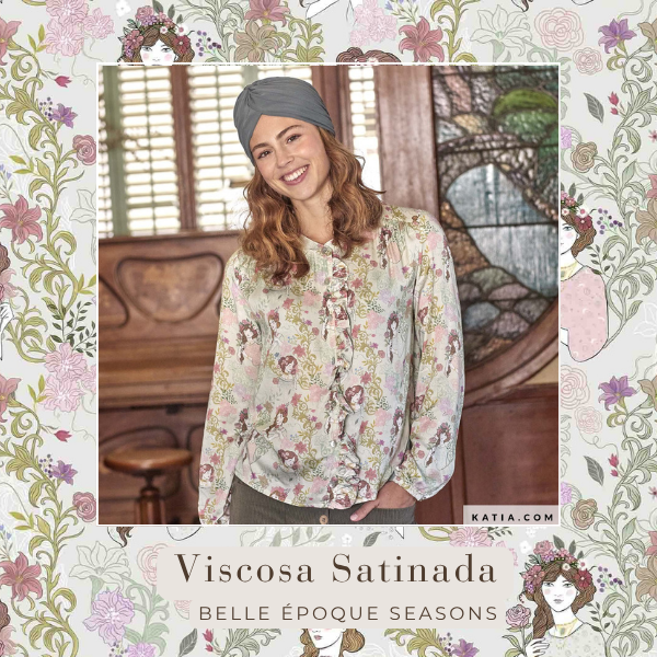 Viscosa satinada Lady Desidia