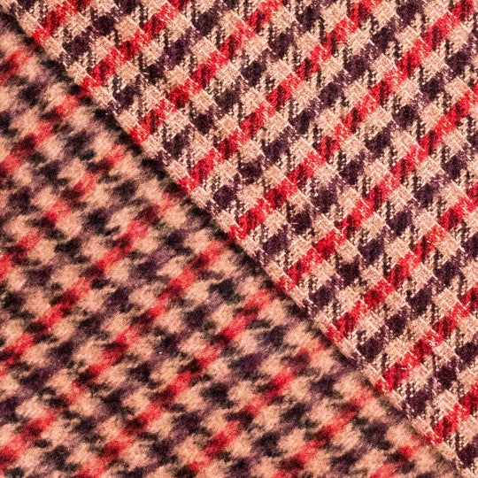 Tweed de cuadros escoceses
