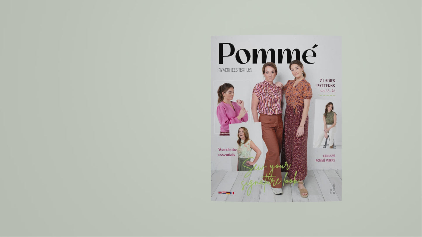 Cargar y reproducir el video en el visor de la galería, Revista Pommé
