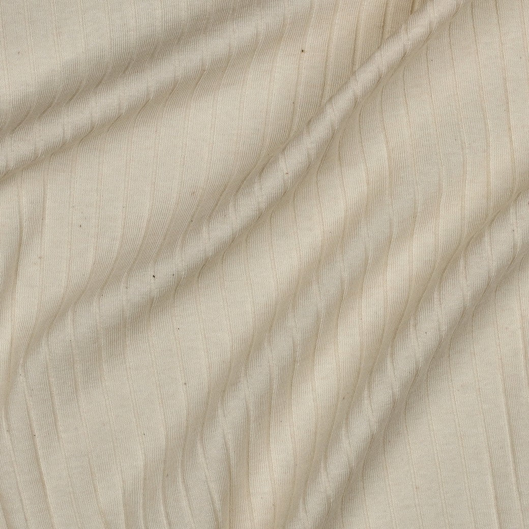 Punto rib jersey big natural