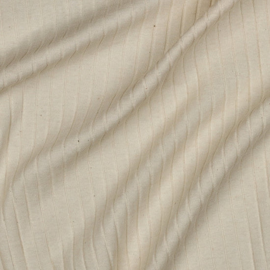 Punto rib jersey big natural