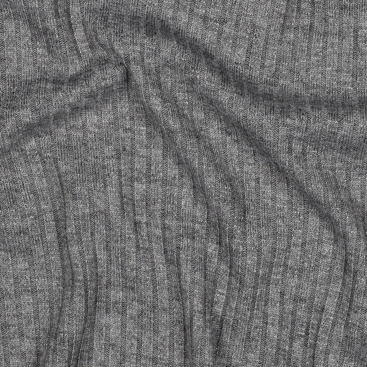 Punto canalé Lúrex - gris plateado