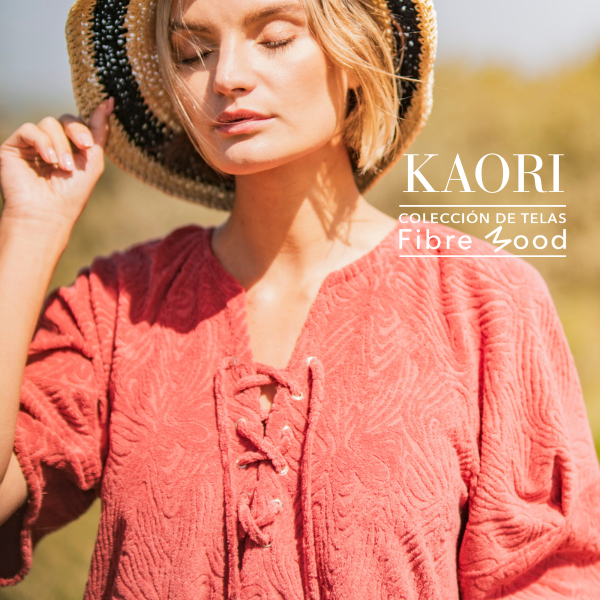 Punto jacquard algodón coral empolvado