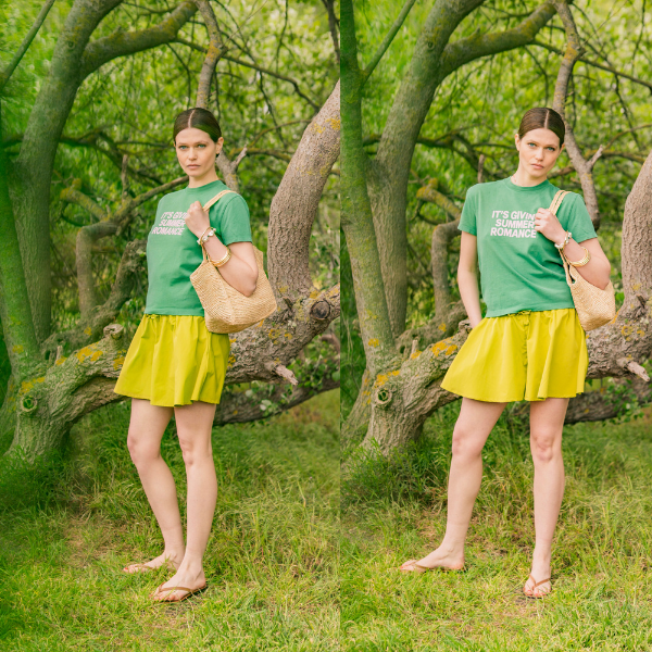 Sarga de verano soft verde