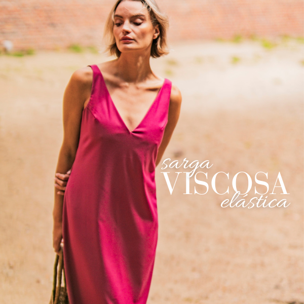 Sarga de viscosa buganvilla