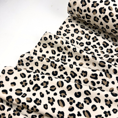 Sudadera animal print natural