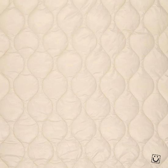 Tela acolchada impermeable beige