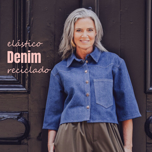 Denim 11 oz elástico