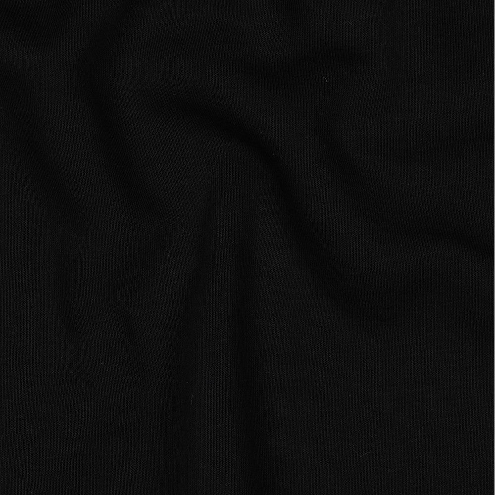 Sudadera afelpada negra