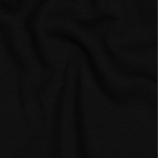 Sudadera afelpada negra